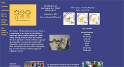 Desktop Screenshot of 2ndchurchnurseryschool.org